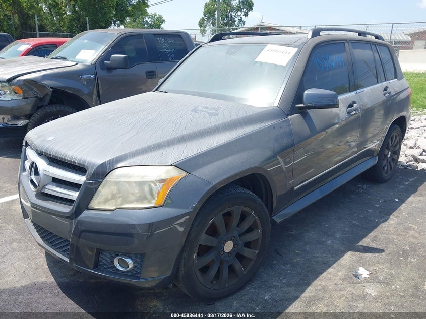 2010 Mercedes-benz Glk-klasse VIN WDCGG8HB7AF275128 IAAI salvage auction — NORMAL WEAR, Clear (Tennessee), sold $525 on 2026-08-20 (photo 2)