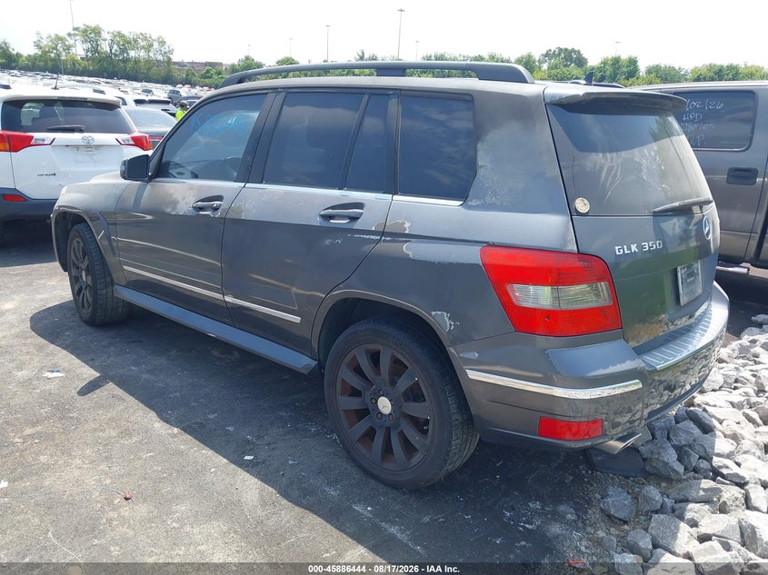 2010 Mercedes-benz Glk-klasse VIN WDCGG8HB7AF275128 IAAI salvage auction — NORMAL WEAR, Clear (Tennessee), sold $525 on 2026-08-20 (photo 3)