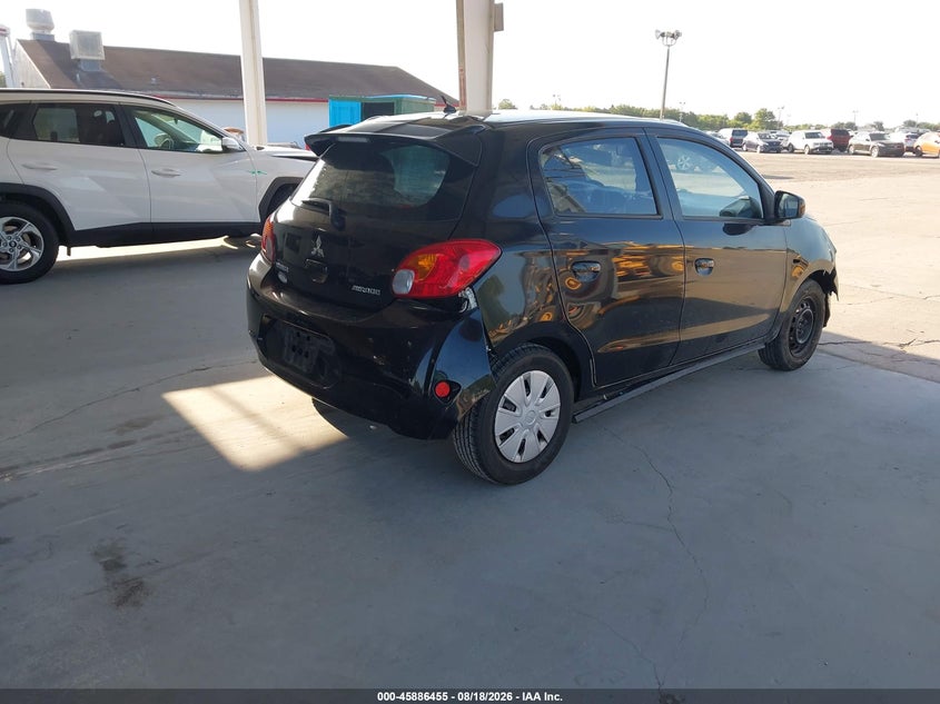 2015 Mitsubishi Mirage VIN ML32A3HJ2FH008859 IAAI salvage auction — FRONT END, Salvage (Arizona), sold $1,175 on 2026-09-05 (photo 4)