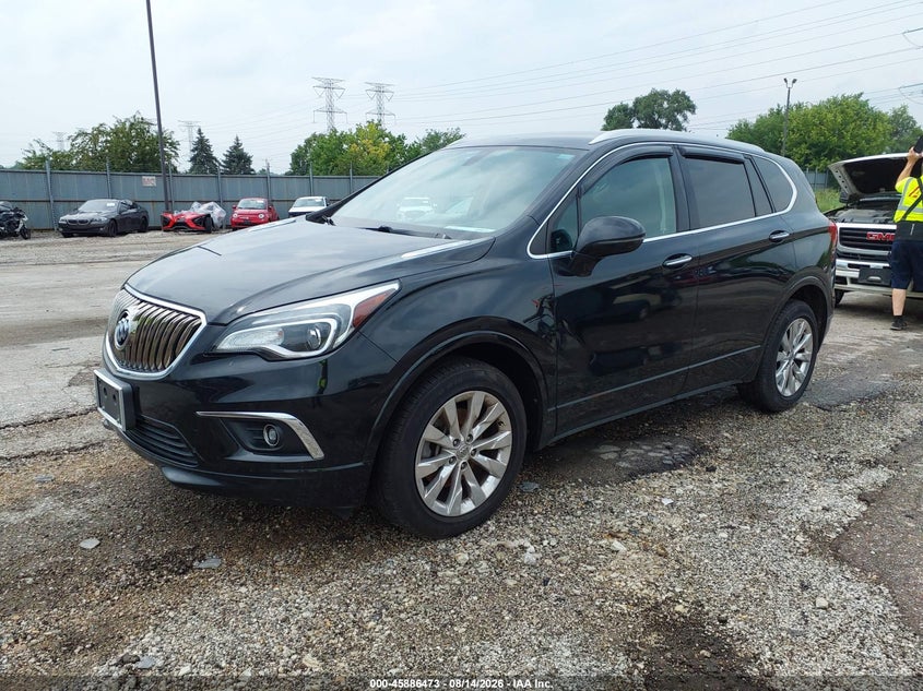 2017 Buick Envision VIN LRBFXBSA9HD218917 IAAI salvage auction — NORMAL WEAR, Clear (Illinois), sold $2,500 on 2026-09-02 (photo 2)