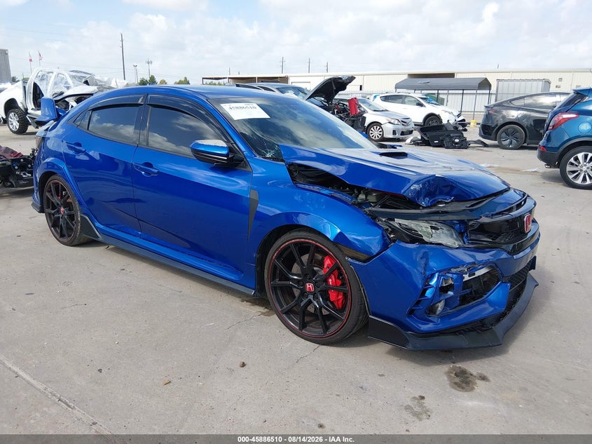 2019 Honda Civic type r VIN SHHFK8G73KU203781 — IAAI salvage auction photo
