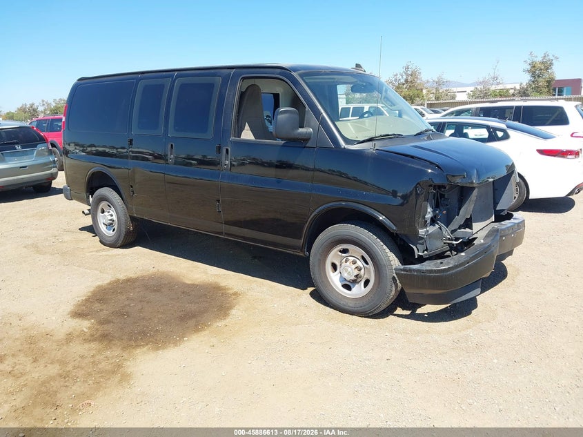 2023 Chevrolet Express VIN 1GCWGAFP2P1221748 — IAAI salvage auction photo