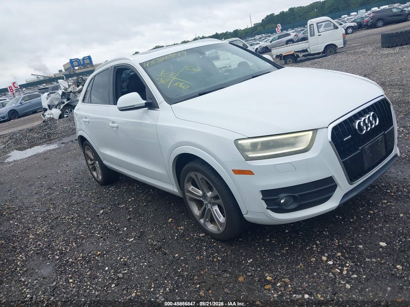 2015 Audi Q3 VIN WA1EFCFS4FR010415 IAAI salvage auction — NORMAL WEAR, Clear (New York), sold $2,400 on 2026-09-20 (photo 1)