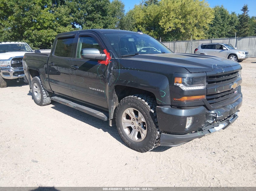 2018 Chevrolet Silverado VIN 3GCUKREC6JG101995 — IAAI salvage auction photo