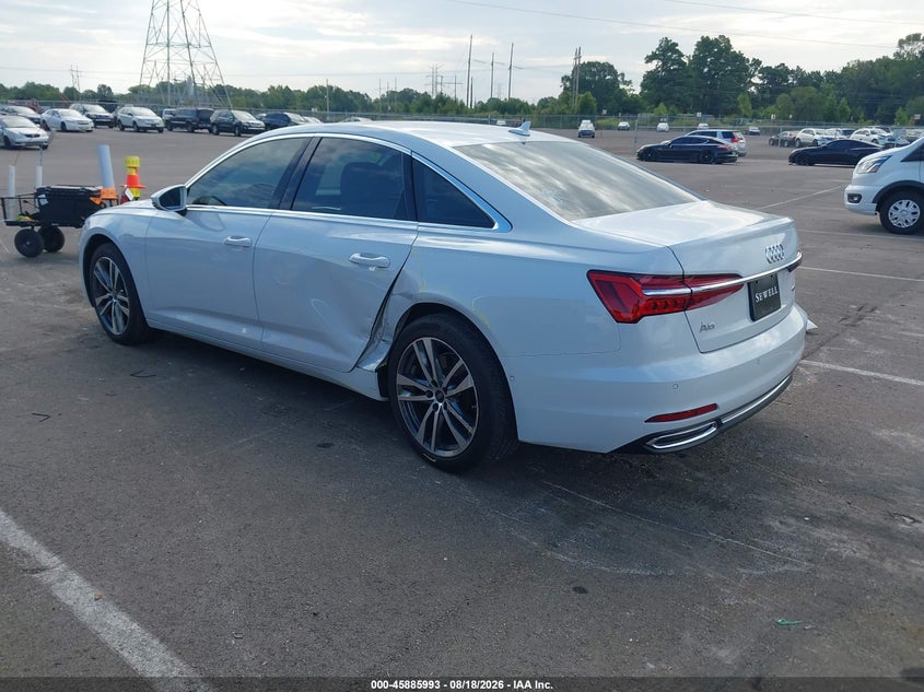 2023 Audi A6 VIN WAUE3BF2XPN059648 IAAI salvage auction — LEFT REAR, Salvage (Tennessee), sold $19,100 on 2026-09-08 (photo 3)