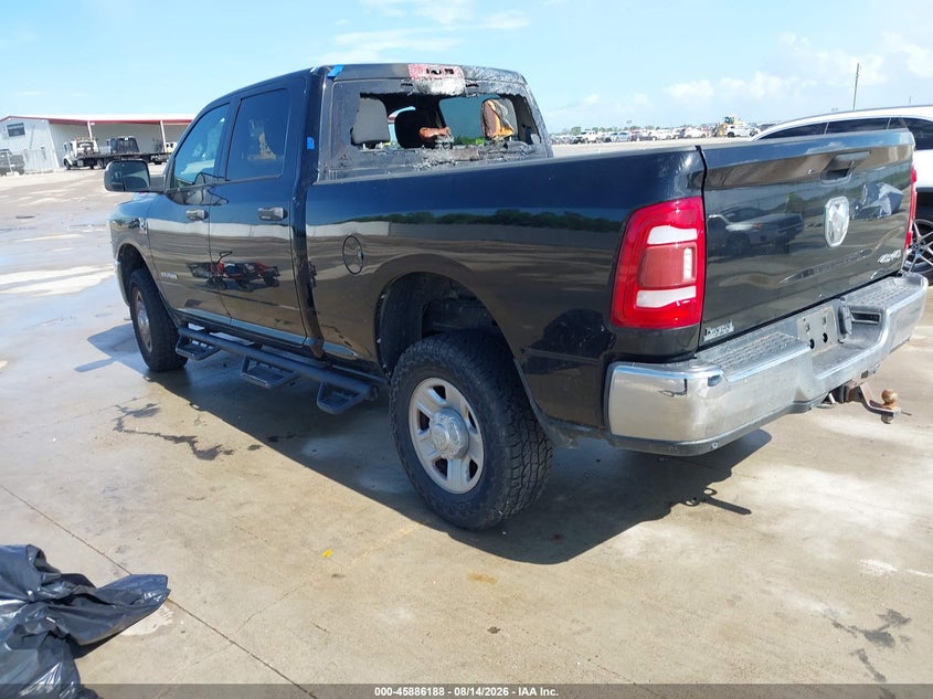 2020 RAM 2500 VIN 3C6UR5CL3LG287514 IAAI salvage auction — Exterior Burn, Clear, sold $15,450 on 2026-10-16 (photo 3)