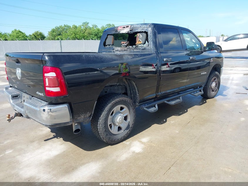2020 RAM 2500 VIN 3C6UR5CL3LG287514 IAAI salvage auction — Exterior Burn, Clear, sold $15,450 on 2026-10-16 (photo 4)