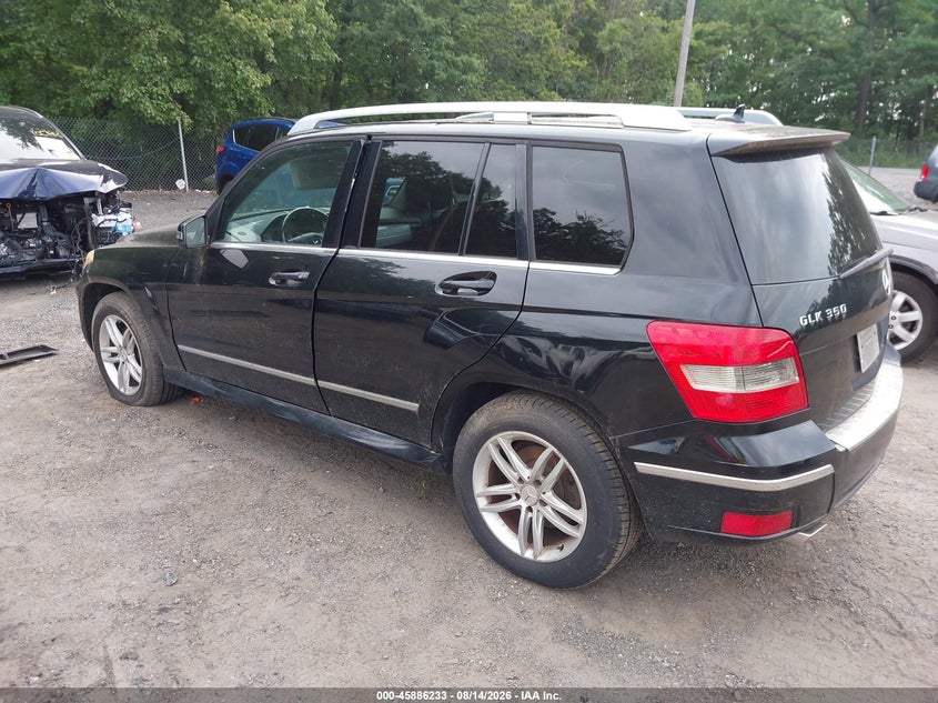 2010 Mercedes-benz Glk-class VIN WDCGG8HB4AF294364 IAAI salvage auction — NORMAL WEAR, Clear (Maryland), sold $1,850 on 2026-08-19 (photo 3)