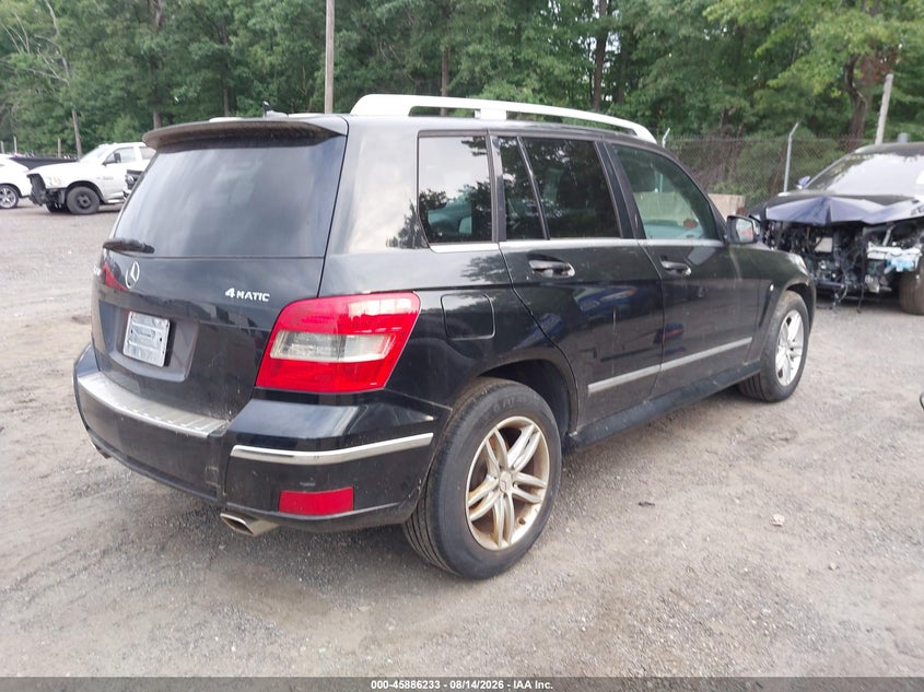 2010 Mercedes-benz Glk-class VIN WDCGG8HB4AF294364 IAAI salvage auction — NORMAL WEAR, Clear (Maryland), sold $1,850 on 2026-08-19 (photo 4)