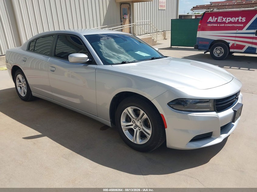 2020 Dodge Charger VIN 2C3CDXBG9LH190017 IAAI salvage auction — SIDE, Sf97 (Texas), sold $15,000 on 2026-09-01 (photo 1)