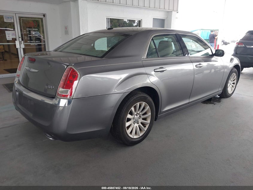 2012 Chrysler 300 VIN 2C3CCAAG1CH138463 IAAI salvage auction — NORMAL WEAR, Clear (Florida), sold $775 on 2026-09-16 (photo 4)