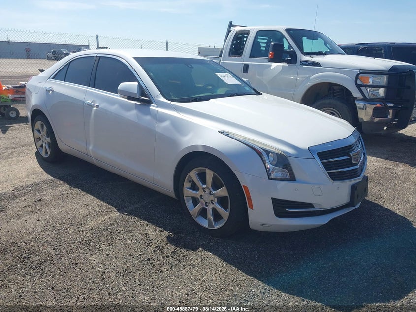 2016 Cadillac Ats VIN 1G6AH5RX1G0195243 IAAI salvage auction — NORMAL WEAR, Original (Texas), sold $2,225 on 2026-09-08 (photo 1)