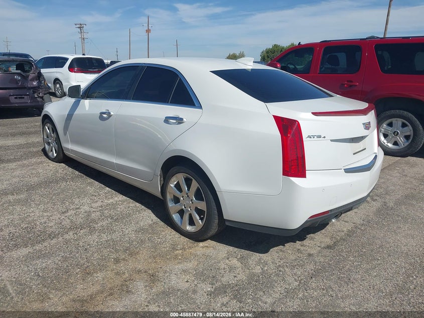 2016 Cadillac Ats VIN 1G6AH5RX1G0195243 IAAI salvage auction — NORMAL WEAR, Original (Texas), sold $2,225 on 2026-09-08 (photo 3)