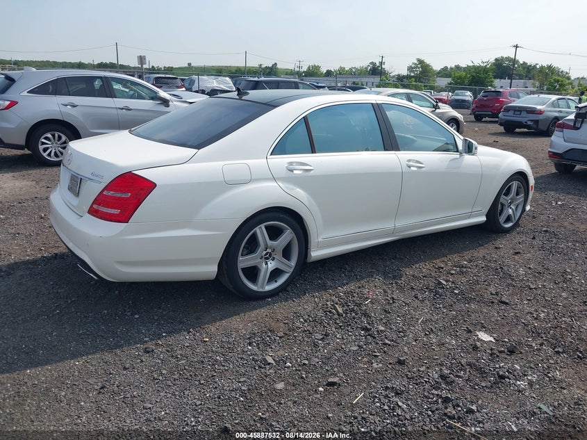 2010 Mercedes-benz S class VIN WDDNG8GB3AA328442 IAAI salvage auction — FRONT END, Clear (New York), sold $5,300 on 2026-08-17 (photo 4)