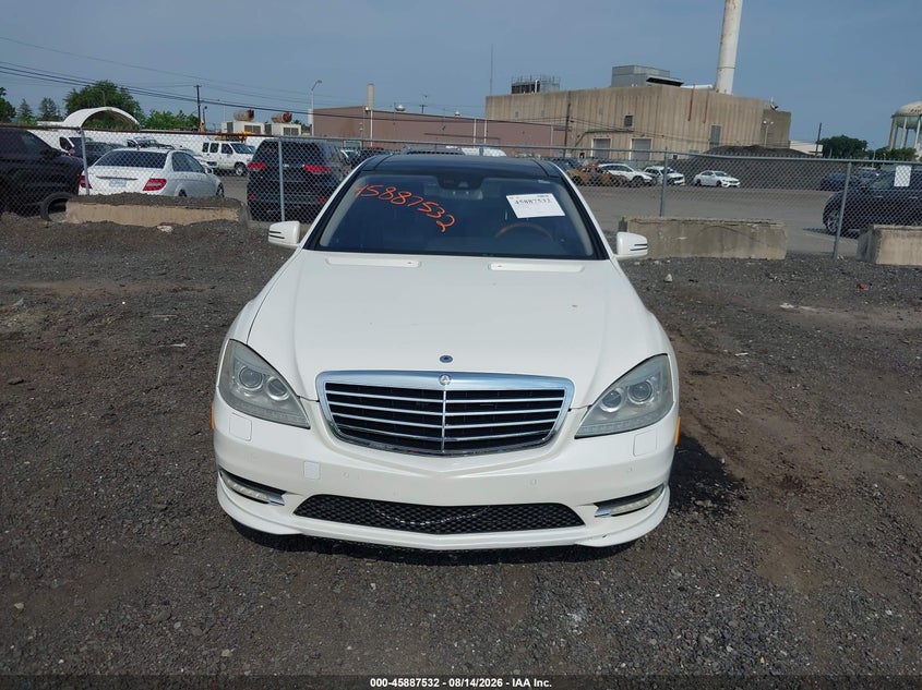 2010 Mercedes-benz S class VIN WDDNG8GB3AA328442 IAAI salvage auction — FRONT END, Clear (New York), sold $5,300 on 2026-08-17 (photo 6)