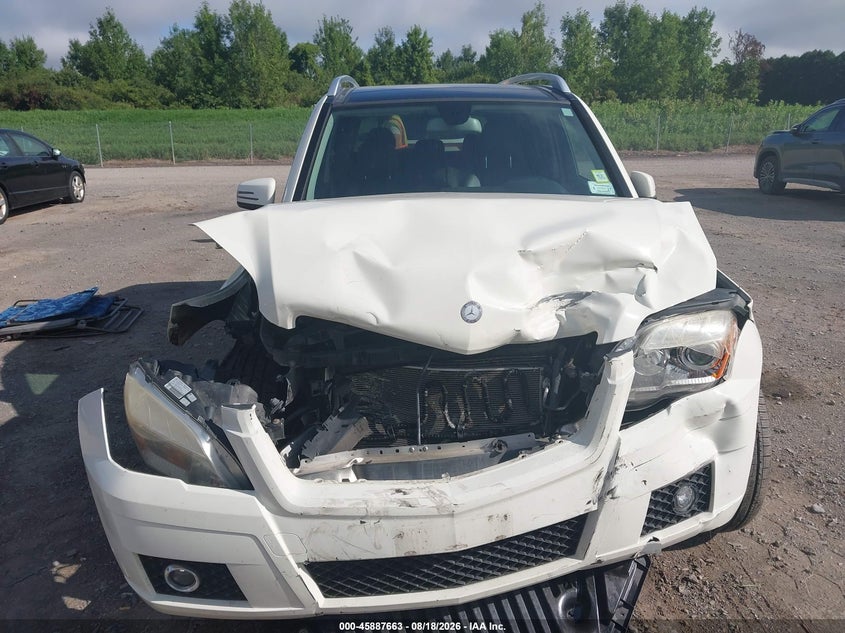2010 Mercedes-benz Glk-klasse VIN WDCGG8HB1AF299554 IAAI salvage auction — FRONT END, Mv-907A (New York), sold $825 on 2026-08-27 (photo 6)