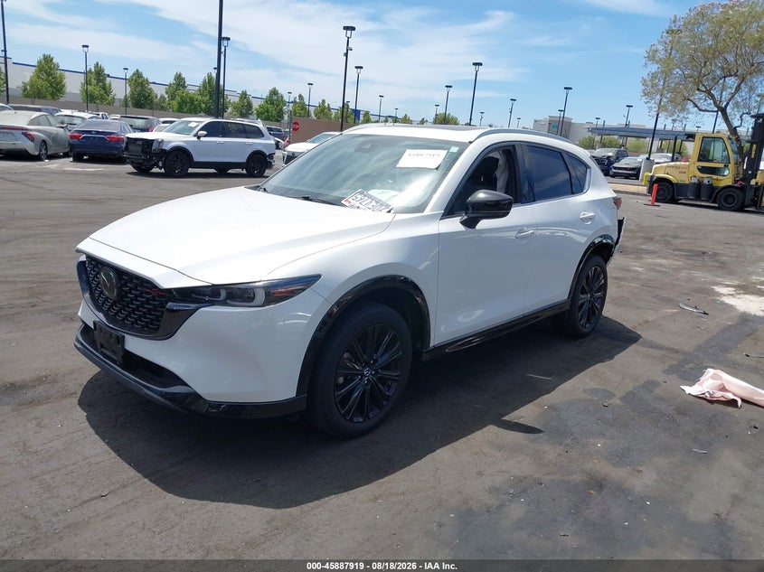 2023 Mazda Cx-5 VIN JM3KFBAY6P0124301 IAAI salvage auction — LEFT REAR, Salvage Certificate (California), sold $9,400 on 2026-09-18 (photo 2)