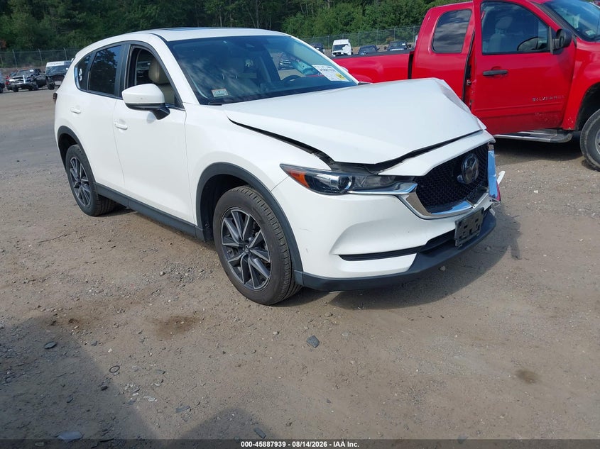 2018 Mazda Cx-5 VIN JM3KFBCM1J0404953 IAAI salvage auction — FRONT END, Salvage Title, sold $4,650 on 2026-09-27 (photo 1)