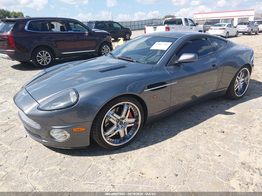 2003 Aston martin V12 vanquish VIN SCFAC233X3B500593 IAAI salvage auction — NORMAL WEAR, Clear (Tennessee), sold $25,300 on 2026-10-26 (photo 2)