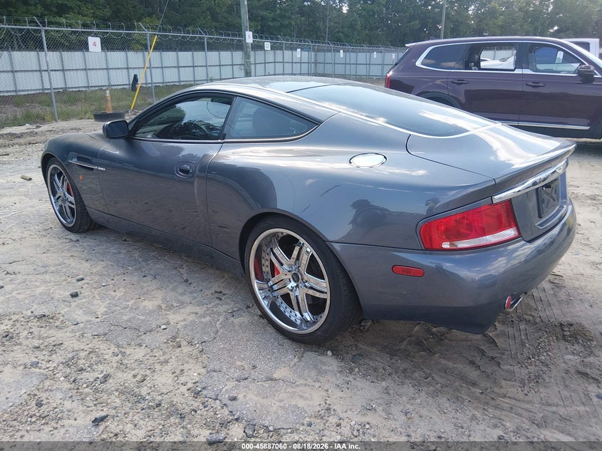 2003 Aston martin V12 vanquish VIN SCFAC233X3B500593 IAAI salvage auction — NORMAL WEAR, Clear (Tennessee), sold $25,300 on 2026-10-26 (photo 3)