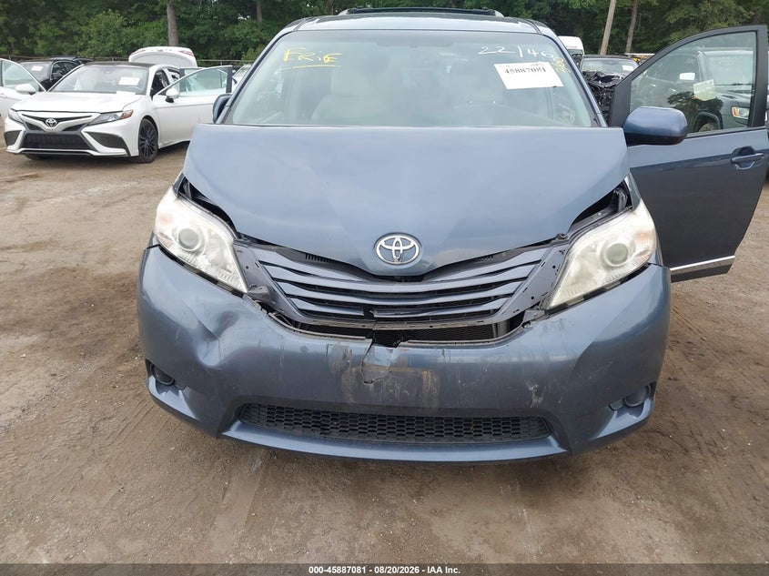 2016 Toyota Sienna VIN 5TDKK3DC9GS722146 IAAI salvage auction — FRONT END, Wait Title, sold $25 on 2026-09-05 (photo 6)