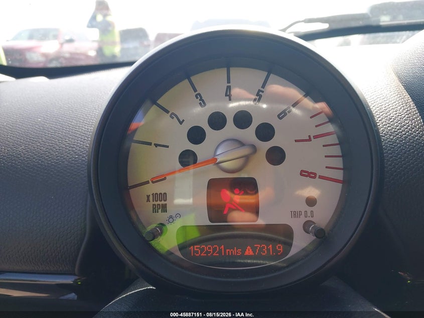2013 Mini Countryman VIN WMWZC5C57DWM15884 IAAI salvage auction — LEFT SIDE, Salvage (Tennessee), sold $500 on 2026-09-03 (photo 7)