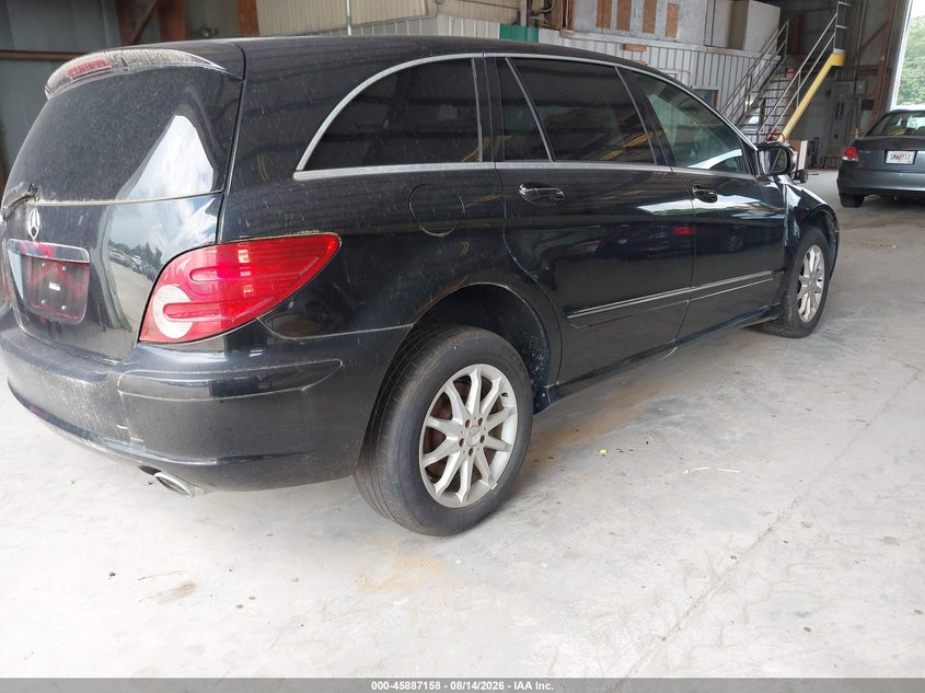 2006 Mercedes-benz R-class VIN 4JGCB65E16A001056 IAAI salvage auction — RIGHT FRONT, Clear (North Dakota), sold $1,600 on 2026-09-06 (photo 4)