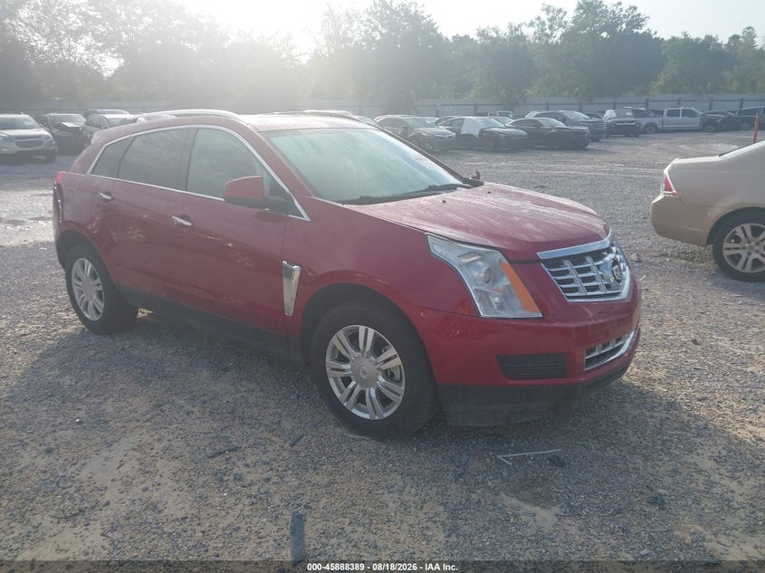2014 Cadillac Srx VIN 3GYFNBE36ES629010 IAAI salvage auction — SIDE, Rebuildable (Florida), sold $1,550 on 2026-10-01 (photo 1)