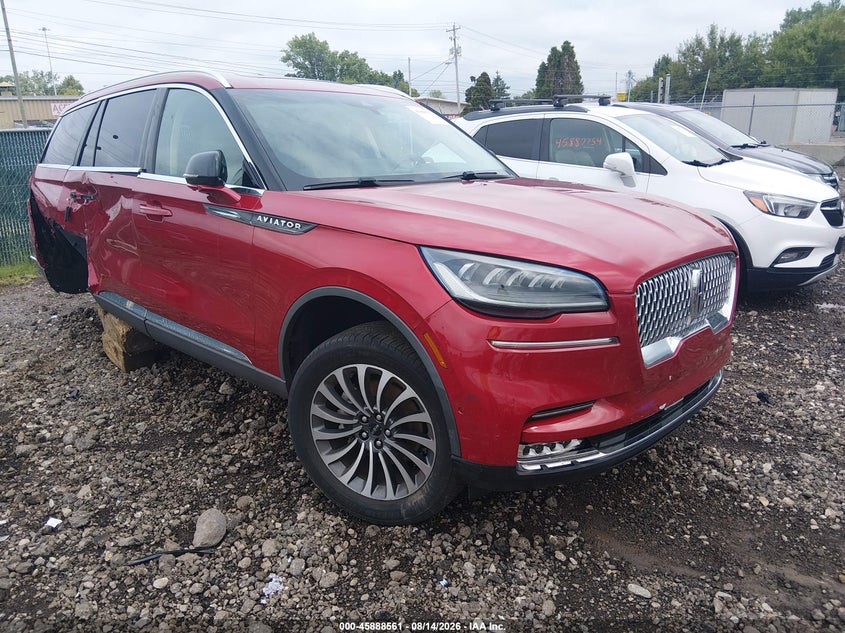 2020 Lincoln Aviator VIN 5LM5J7XC5LGL20477 — IAAI salvage auction photo