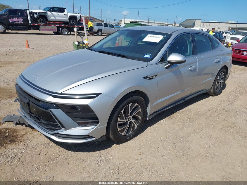 2026 Hyundai Sonata VIN KMHL24JJ1TA148531 IAAI salvage auction — FRONT END, Enterprise Vehicles Clear Only (Texas), sold $12,600 on 2026-08-20 (photo 2)