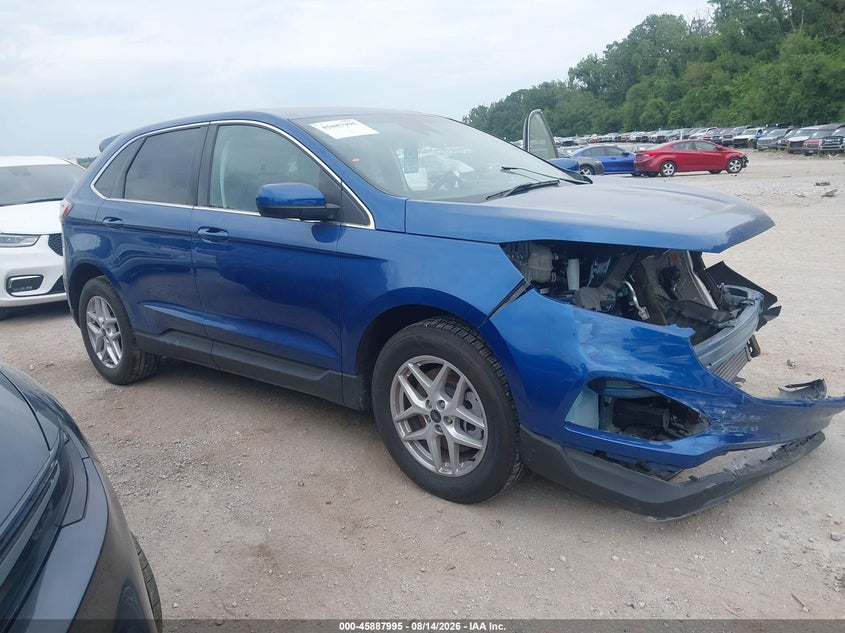 2024 Ford Edge VIN 2FMPK4J91RBA78680 IAAI salvage auction — FRONT END, Enterprise Vehicles Clear Only (Texas), sold $11,700 on 2026-08-19 (photo 1)
