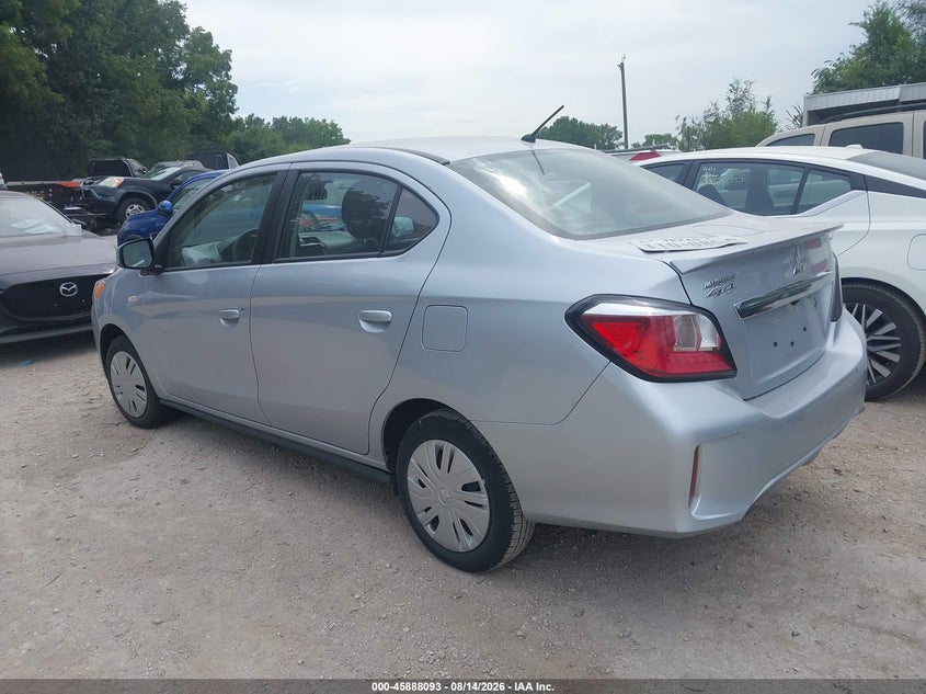 2024 Mitsubishi Mirage VIN ML32FUFJ5RHF16499 IAAI salvage auction — FRONT END, Enterprise Vehicles Clear Only (South Carolina), sold $6,100 on 2026-08-23 (photo 3)