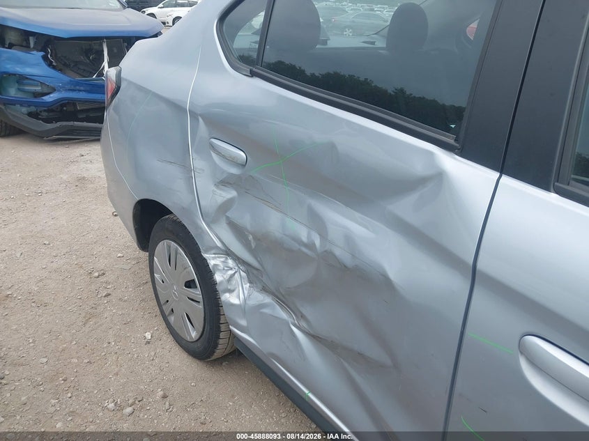 2024 Mitsubishi Mirage VIN ML32FUFJ5RHF16499 IAAI salvage auction — FRONT END, Enterprise Vehicles Clear Only (South Carolina), sold $6,100 on 2026-08-23 (photo 6)