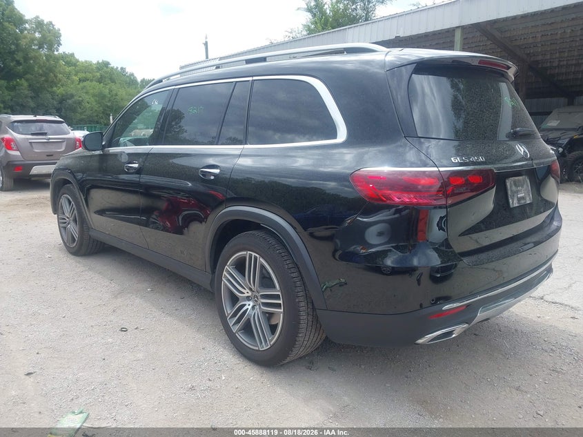 2025 Mercedes-benz Gls-klasse VIN 4JGFF5KE5SB404011 IAAI salvage auction — FRONT END, Salvage Title, sold $39,200 on 2026-08-26 (photo 3)
