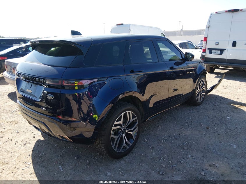 2022 Land rover Range rover evoque VIN SALZL2FX8NH171885 IAAI salvage auction — FRONT END, Salvage (Texas), sold $10,100 on 2026-08-23 (photo 4)