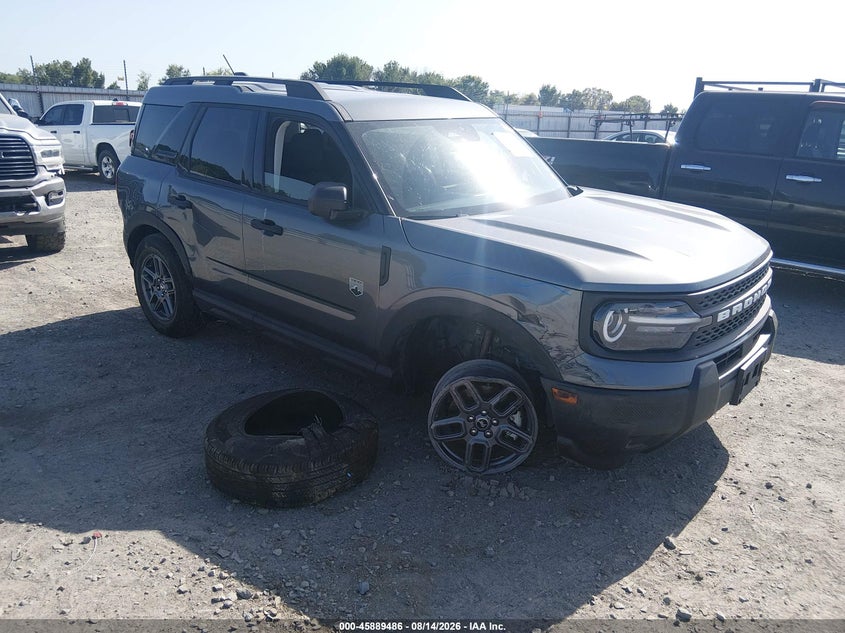 2026 Ford Bronco sport VIN 3FMCR9BN1TRE00729 IAAI salvage auction — RIGHT FRONT, Enterprise Vehicles Clear Only (Texas), sold $18,200 on 2026-08-19 (photo 1)