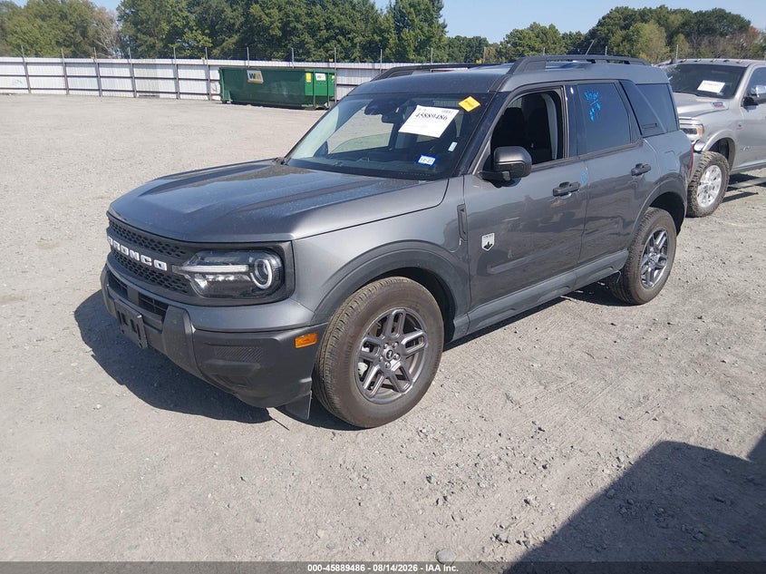 2026 Ford Bronco sport VIN 3FMCR9BN1TRE00729 IAAI salvage auction — RIGHT FRONT, Enterprise Vehicles Clear Only (Texas), sold $18,200 on 2026-08-19 (photo 2)