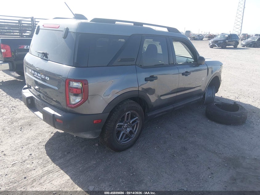 2026 Ford Bronco sport VIN 3FMCR9BN1TRE00729 IAAI salvage auction — RIGHT FRONT, Enterprise Vehicles Clear Only (Texas), sold $18,200 on 2026-08-19 (photo 4)