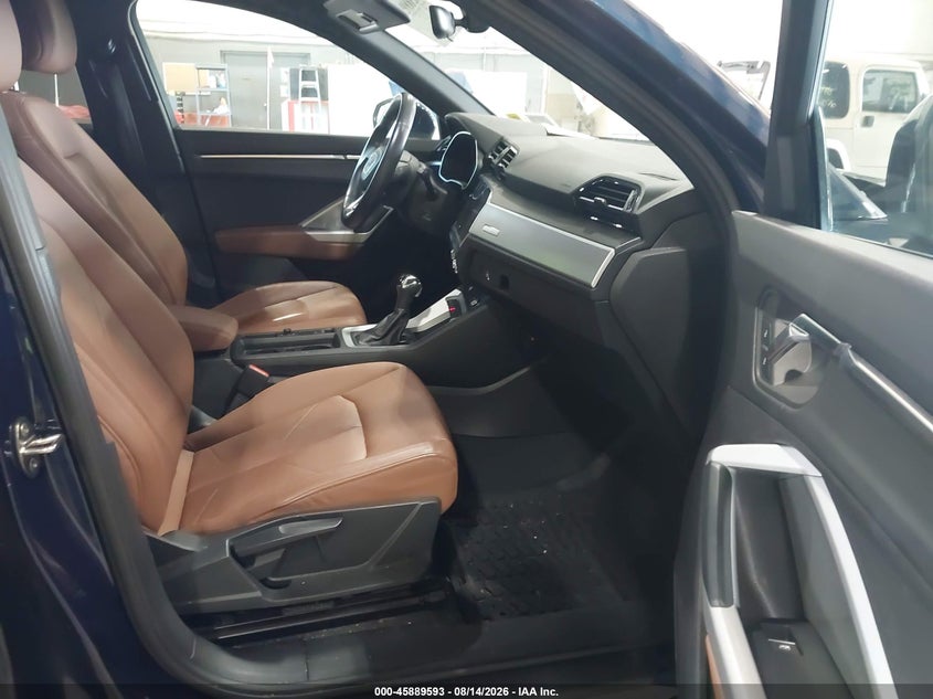 2020 Audi Q3 VIN WA1AECF36L1108785 IAAI salvage auction — REAR END, Wait Title, sold $8,500 on 2026-09-27 (photo 5)