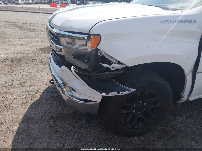 2022 Chevrolet Silverado VIN 3GCPDKEK4NG537272 IAAI salvage auction — LEFT FRONT, Salvage Title, sold $8,050 on 2026-10-10 (photo 6)