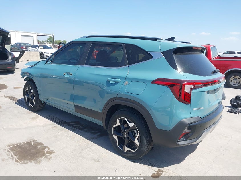 2025 Kia Seltos VIN KNDER2AA0S7771616 IAAI salvage auction — FRONT END, Original (Texas), sold $7,700 on 2026-09-28 (photo 3)