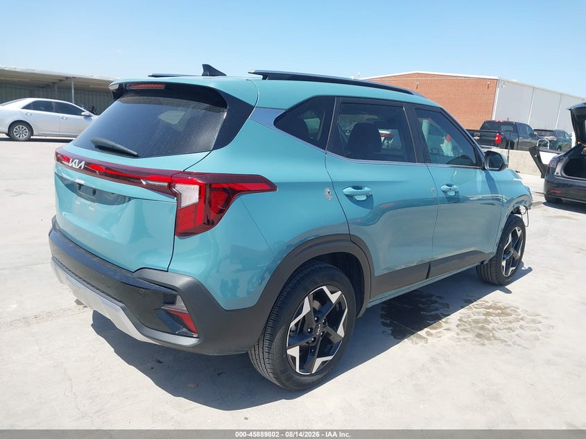 2025 Kia Seltos VIN KNDER2AA0S7771616 IAAI salvage auction — FRONT END, Original (Texas), sold $7,700 on 2026-09-28 (photo 4)