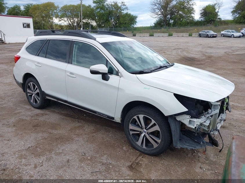 2019 Subaru Outback VIN 4S4BSENC3K3370441 IAAI salvage auction — LEFT FRONT, Salvage (Nebraska), sold $550 on 2026-09-10 (photo 1)