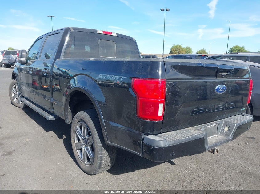 2019 Ford F-150 VIN 1FTFW1E49KFA12657 IAAI salvage auction — RIGHT FRONT, Salvage Certificate (California), sold $7,025 on 2026-09-04 (photo 3)