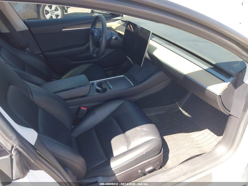 2021 Tesla Model 3 VIN 5YJ3E1EA9MF030238 IAAI salvage auction — FRONT END, Wait Title, sold $4,200 on 2026-10-11 (photo 5)