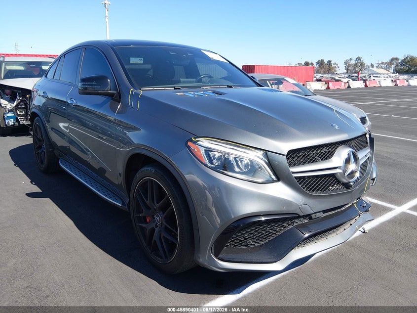 2017 Mercedes-benz Amg gle coupe VIN 4JGED7FB8HA057575 — IAAI salvage auction photo