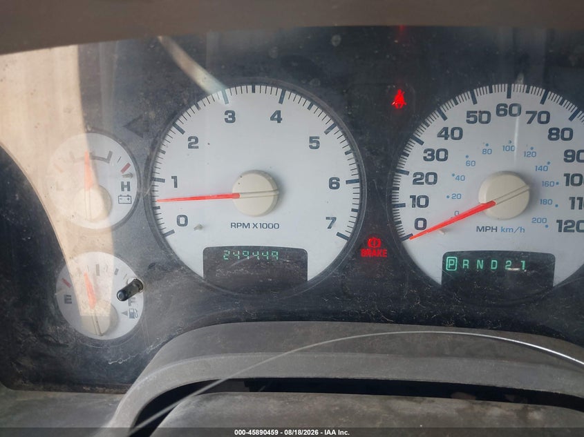 2004 Dodge Ram 2500 VIN 1D7KU28DX4J254305 IAAI salvage auction — LEFT & RIGHT, Clear (Oklahoma), sold $0 on 2026-10-22 (photo 7)