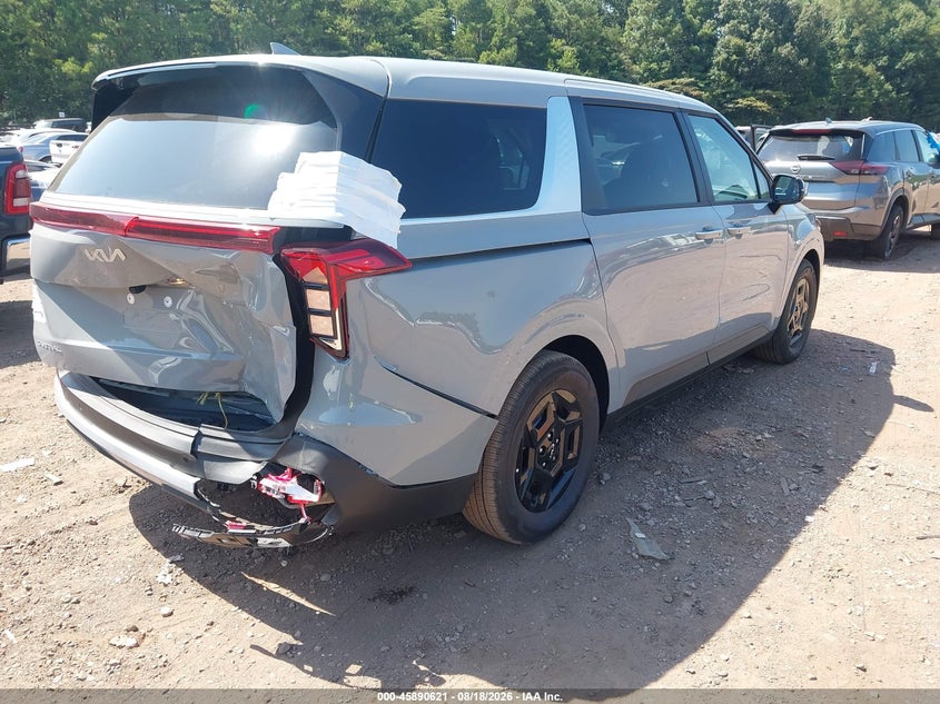 2027 Kia Carnival VIN KNDNB5K37V6654874 IAAI salvage auction — REAR END, Enterprise Vehicles Clear Only (Florida), sold $15,500 on 2026-08-22 (photo 4)