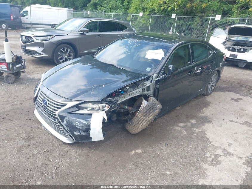 2017 Lexus ES VIN JTHBW1GG3H2142793 IAAI salvage auction — LEFT FRONT, Salvage Title, sold $6,725 on 2026-10-13 (photo 2)