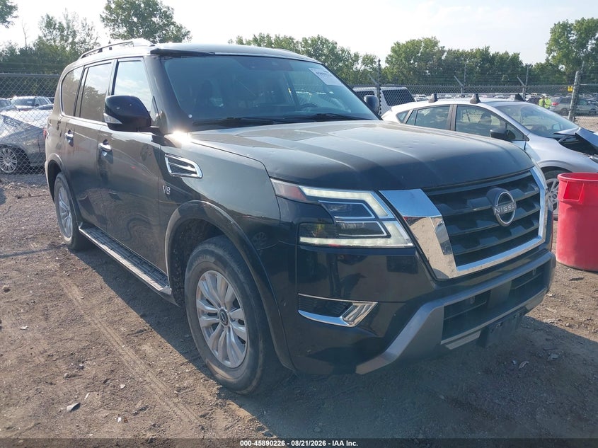 2022 Nissan Armada VIN JN8AY2AD9N9675587 — IAAI salvage auction photo